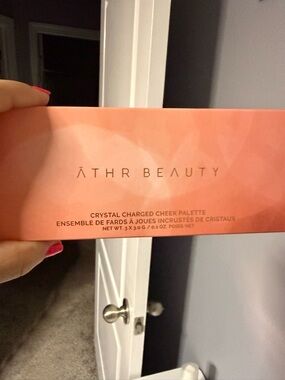 Crystal Charged Cheek Palette - Peachy Pink Blush Trio